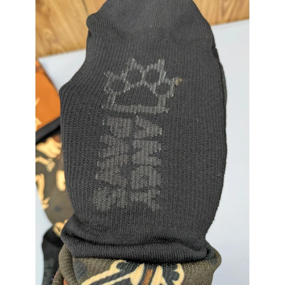 Gorpcore Dinosaur‎ Skeleton Raccoon Over Knee Socks Womens OS Camo Reckless